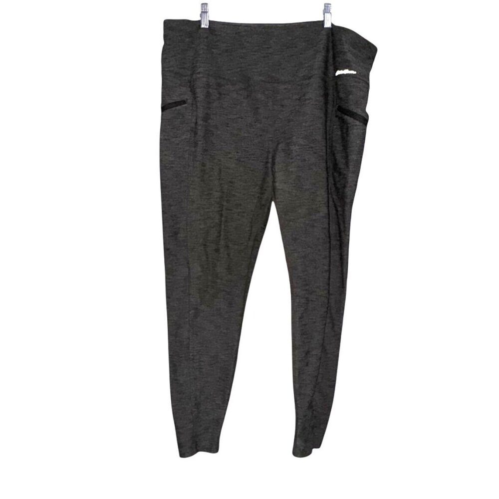 Eddie Bauer Womens Gray Jogger Pants XXL Heathered Style